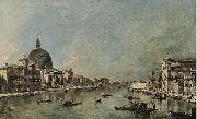 Francesco Guardi El Gran Canal con San Simeone Piccolo y Santa Luca France oil painting artist